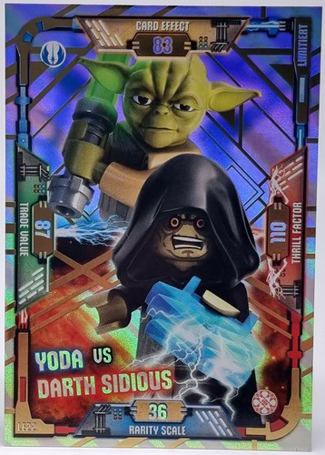 Lego star wars trading card - star,