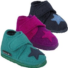 NANGA STERN Hausschuh Klett in