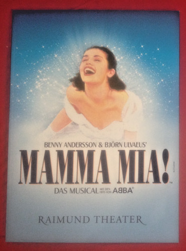 Programmheft musical mamma - musical, "mamma