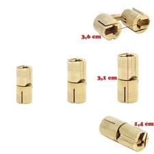 Kreuzscharnier Rund 180°