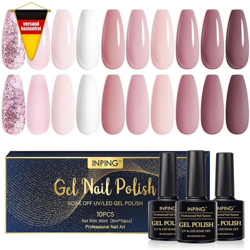 Nagellack set farben gel - farben,