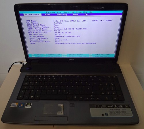 Acer aspire 7736g display - 7736g,