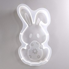 Silikonform Kaninchen mit Ei
