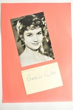 Liselotte Pulver - Schauspielerin - original Autogramm -  - ca. Din A4cm - Autog
