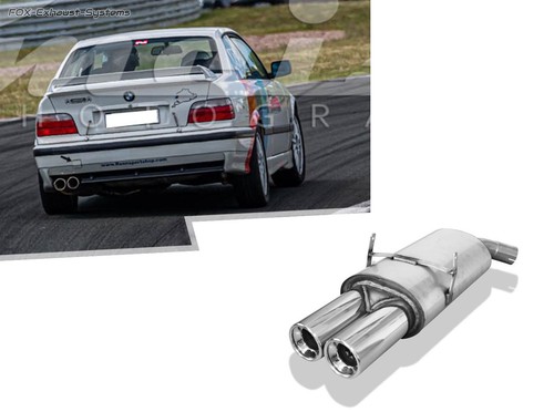 Edelstahl sportauspuff bmw - ,