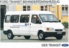 Prospekt Ford Transit Behindertenfahrzeug Senkmatik YF1