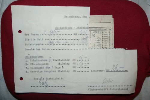 1947 fahrkarte bad - 1947,
