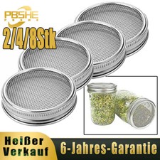 Sprossenglas Deckel Kit Für Absieben Pulver Keimglas Sprossengläser Belüftung