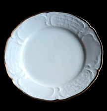 Kuchenteller Rosenthal Sanssouci elfenbeinfarben Poliergoldrand ca. 20 cm