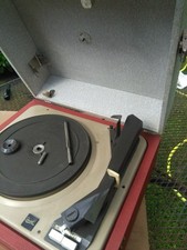 DUAL Plattenspieler DUAL 1008A (Party) im Original-Koffer Baujahr 1961-63