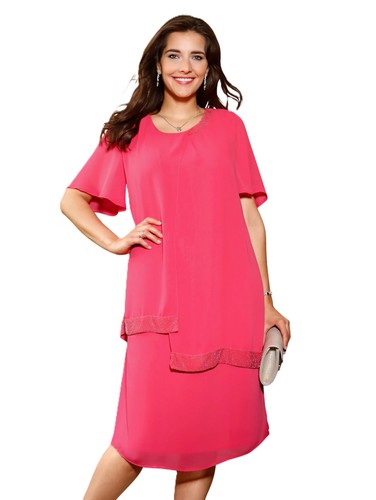 Marken chiffon abend - abend, kleid