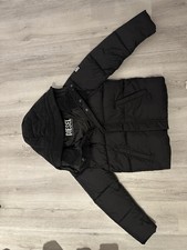 Diesel Winterjacke – Schwarz, Größe S