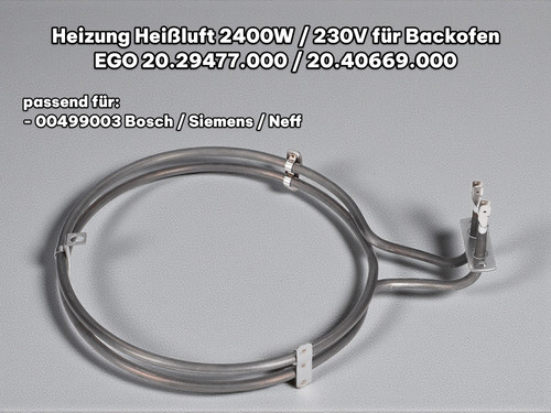 Heizung ringheizung 2400w ego - heizung,