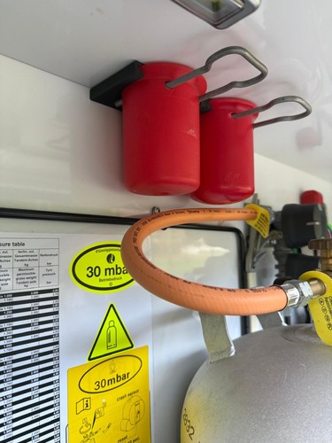 Gasflaschen kappen halter - kappen, zum