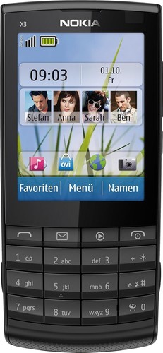 Nokia touch type - x3-02,