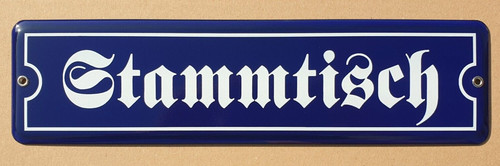 Stammtisch emailschild - stammtisch,