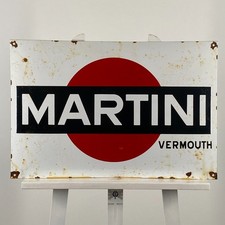Martini Emailschild - 60x40cm