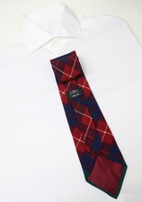 H Tie Herren Einheitsgröße Mehrfarbig Spitz Kariert Muster
