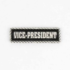 Biker Motorrad Club Member MC Vice President Vize Pin Anstecker Anstecknadel NEU