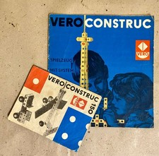 Alt 2 Stück VERO " Construc " DDR Baukasten / Programmheft