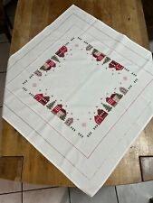 Weihnachten /Advent / Tischdecke/  / 90x90cm/ Handarbeit / Rico Design