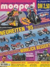 MOP9411 + Test BMW R 1100 R + Test CAGIVA W16 + mopped 11 1994