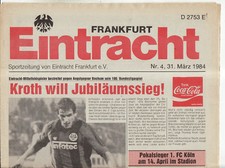 BL 83/84 Eintracht Frankfurt -
