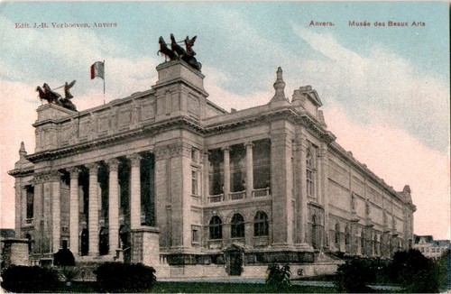 Antwerpen musée des - ak,