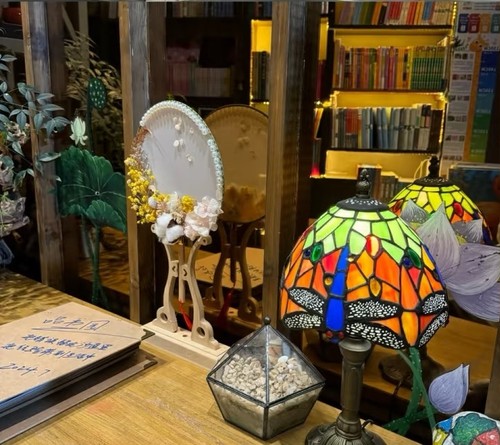 Tischlampe tiffany stil - tischlampe, im