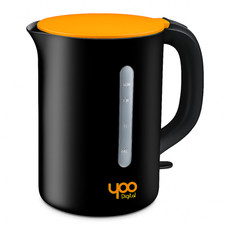 Wasserkocher 1,5 Liter 2200 Teekocher Watt Yoo Digital YH WAKE UP YOO NEU