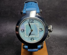 Kleinserie Pasha 35mm Hommage L316 Edelstahl Perlmutt Zifferblatt Werk Automatik