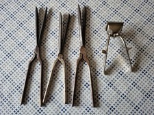 Antike Lockenzangen, Ondolier Zange, Haarschneider  Friseurbedarf