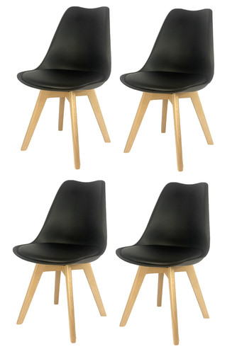4er set schalenstühle - set,