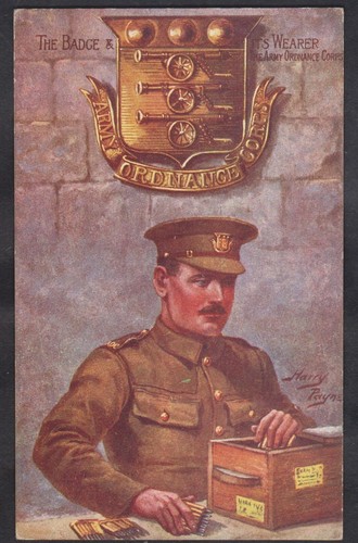 Vintage harry payne postkarte - vintage,