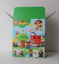 LEER KARTON von LEGO DUPLO 10901- FEUERWEHRAUTO, WIE ABGEBILDET!