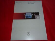 MERCEDES T2 Großtransporter 811D Kastenwagen Pritschenwagen Kipper Prospekt 1995