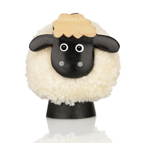 Schaf pompom dekofigur - pompom,