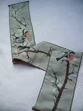 Kreuzstich Stickbild Gimpel