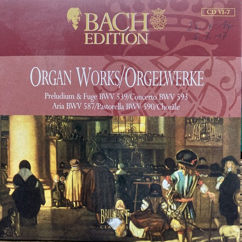 Bach orgelwerke - bach,