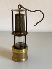 Kleine Grubenlampe / Benzin-Wetterlampe, vermutlich Fa. Wilhelm Seippel Bochum