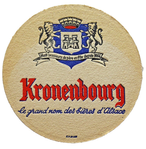 Alter bierdeckel brauerei - alter,