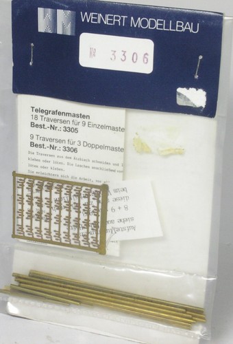 Telegrafenmasten 9 - h0,