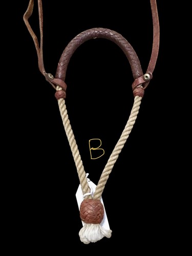 Lariat rope bosal with latigo - lariat,