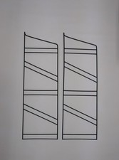 2 x Leiter für Stringregal