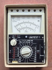 DDR Multimeter Unitest I mit Anleitung und Verpackung, historisch