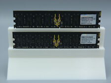 2x 2GB GEIL Black Dragon GB28GB6400C5QC 4GB DDR2 800MHz PC2-6400 PC RAM Kit