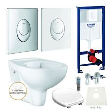 Grohe Rapid SL Vorwandelement WC Grohe Toilette spülrandlos beschichtet Komplett