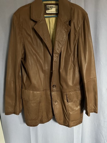 Lederjacke nappaleder 52 - gr,