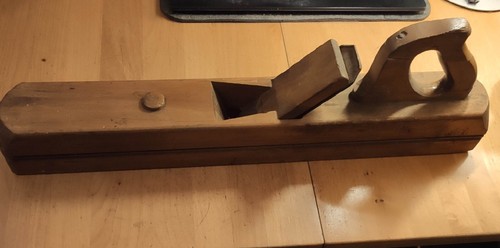 Großer alter abrichthobel - großer,