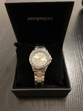 Paterson silberne Damen Uhr